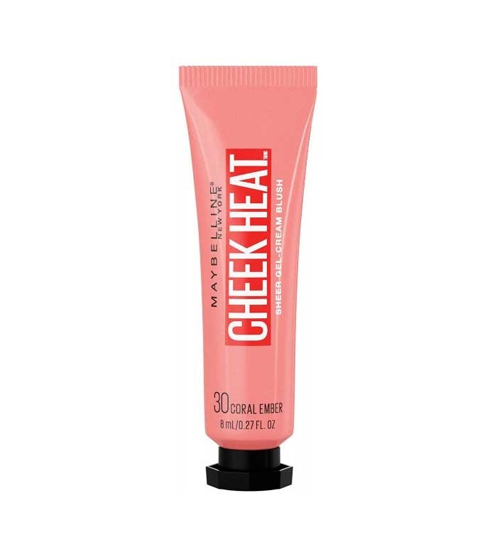 Maybelline põsepuna Cheek Heat 10ml, 30 Coral Ember, naistele