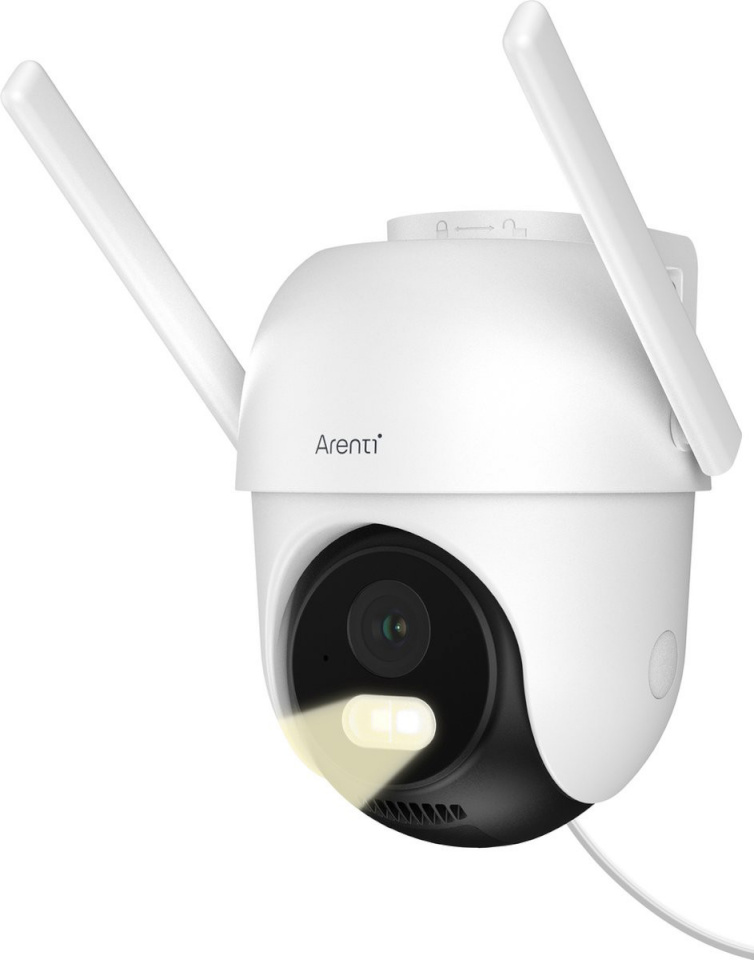 Arenti turvakaamera OP1 4MP UHD WiFi Outdoor, valge