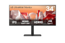 LG monitor 34" 34BA75QE-B Curved UWQHD IPS HDMI DP USBC 3440x1440