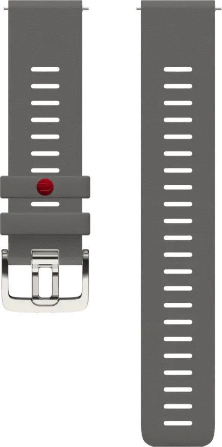 Polar pulsikella rihmade komplekt Premium Silicone Wrist Band 22mm, FKM, hall, M-L
