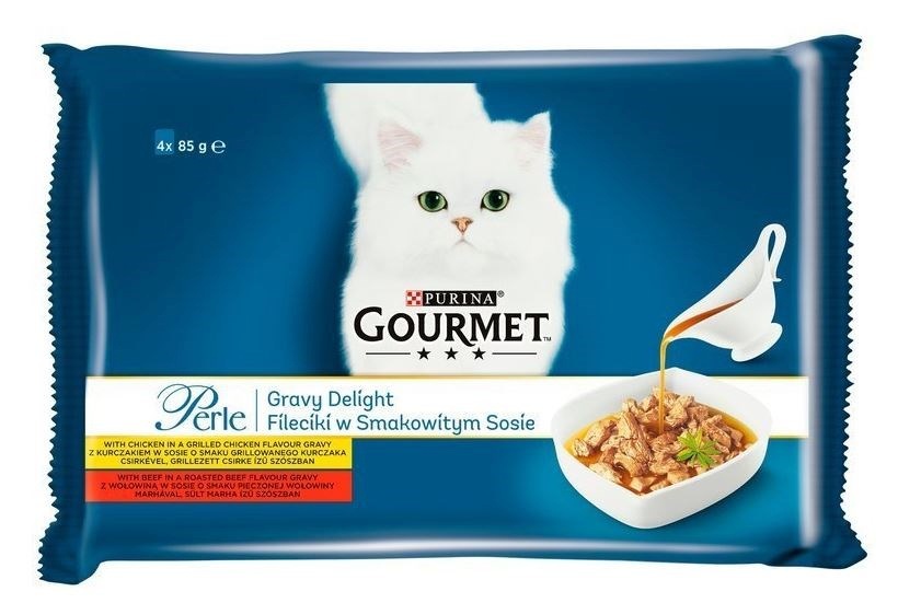 Purina Nestle kassitoit Gourmet Perle Gigmv Beef Crt, 85g