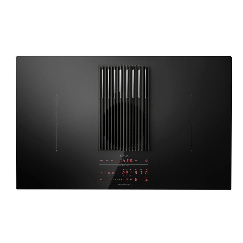 Elica õhupuhastiga integreeritav pliidiplaat Hob and Hood (2in1) NIKOLATESLA LIBRA BL/F/83