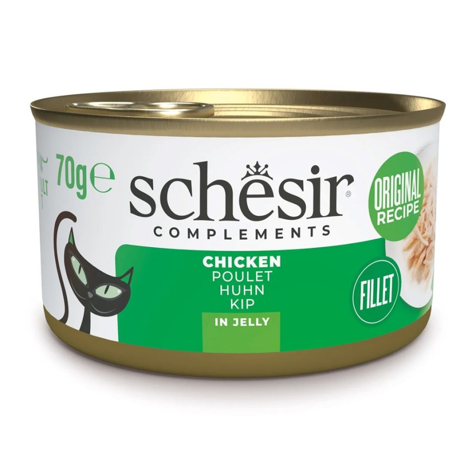 Agras Pet Foods kassitoit SCHESIR Chicken in Jelly, 70g