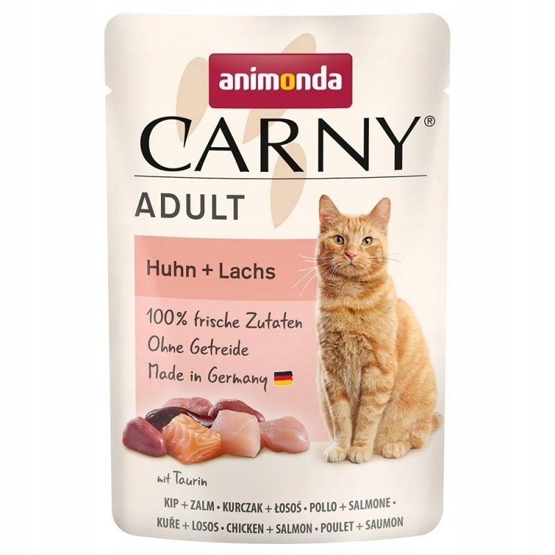 Animonda kassitoit Carny Adult Chicken and Salmon, 85g