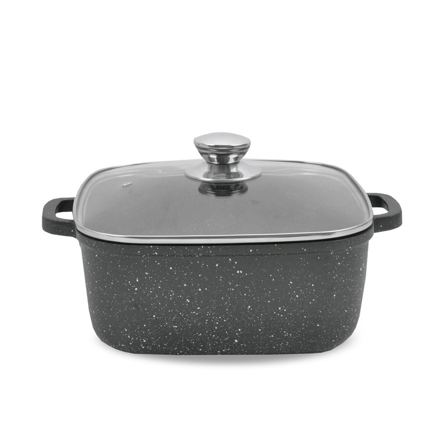 Maestro MR-2828 Pot with lid 28cm 8 l must