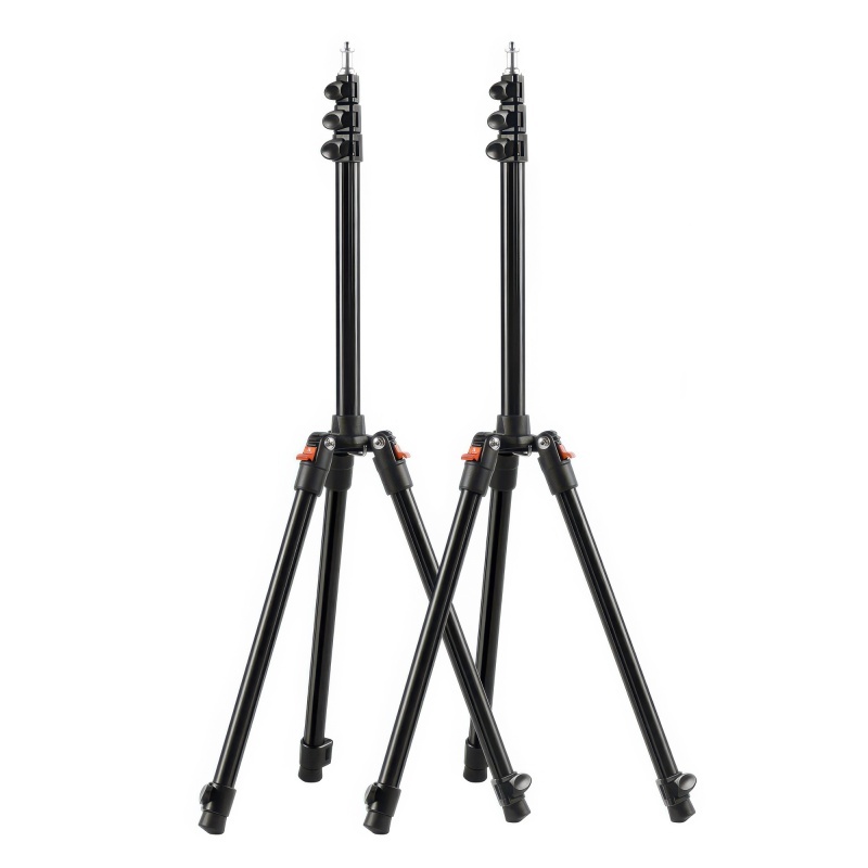 K&F valgustus Concept KF34.038S1 2x Light Stand Set - 200 cm