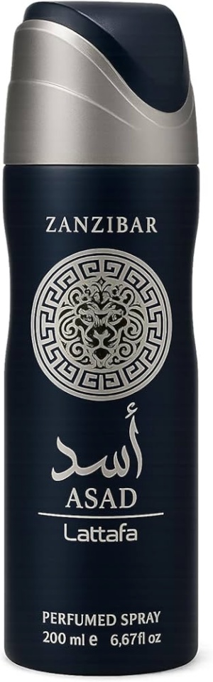 Lattafa deodorant Asad Zanzibar 200ml, meestele