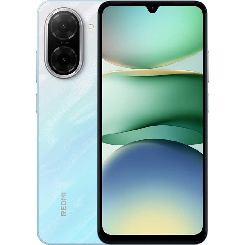 Xiaomi mobiiltelefon Redmi A5 (Ocean sinine) Dual SIM 6.88“ IPS LCD 720x1640/1.8GHz&1.6GHz/64GB/3GB RAM/Android 15/microSDXC/WiFi,BT/4G,MZB0JRIEU |