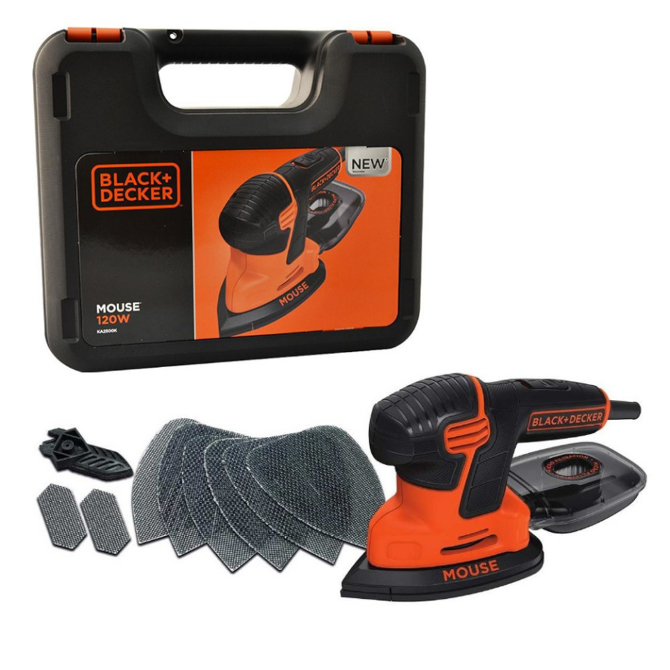 Black & Decker Triangular Sander KA2500K-QS 120W