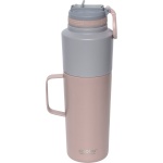 Asobu termospudel Twin Pack Bottle with Mug roosa, 0.9 L + 0.6 L