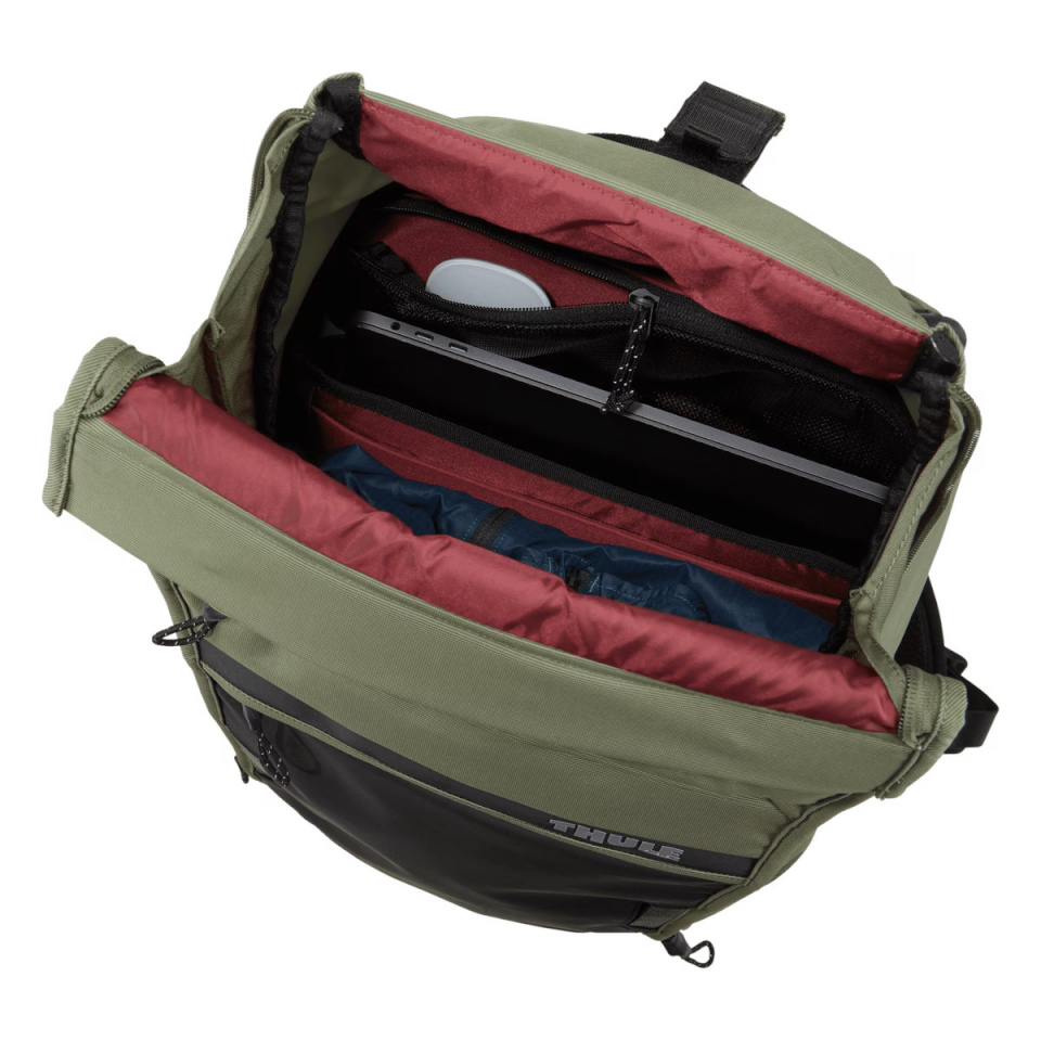 Thule sülearvutikott Commuter Backpack seljakott 18L TPCB-118 Paramount Backpack seljakott Olivine Waterproof