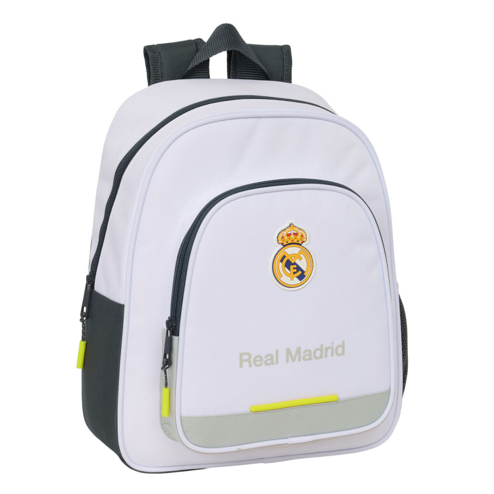 Real Madrid C.F. seljakott valge 28x34x10cm