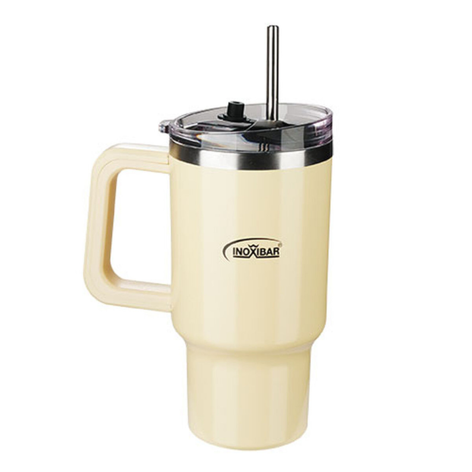Inoxibar termostass Kaanega kollane 960ml
