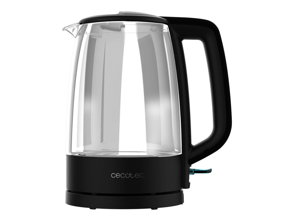 Cecotec veekeetja | ThermoSense 320 Clear | 2200 W | Electric | 1.7 L | Glass | 360° rotational base | must/Transparent