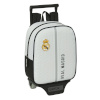 Real Madrid C.F. ratastega koolikott valge hall 22x27x10cm