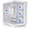 Thermaltake korpus View 380 TG ARGB Snow (valge, Tempered Glass x 2)
