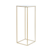 H4Y lillepostament Deia Che L, 25x25x70cm, kuldne