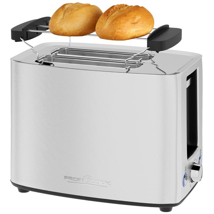 ProfiCook röster PCTA1279 Toaster, roostevaba teras