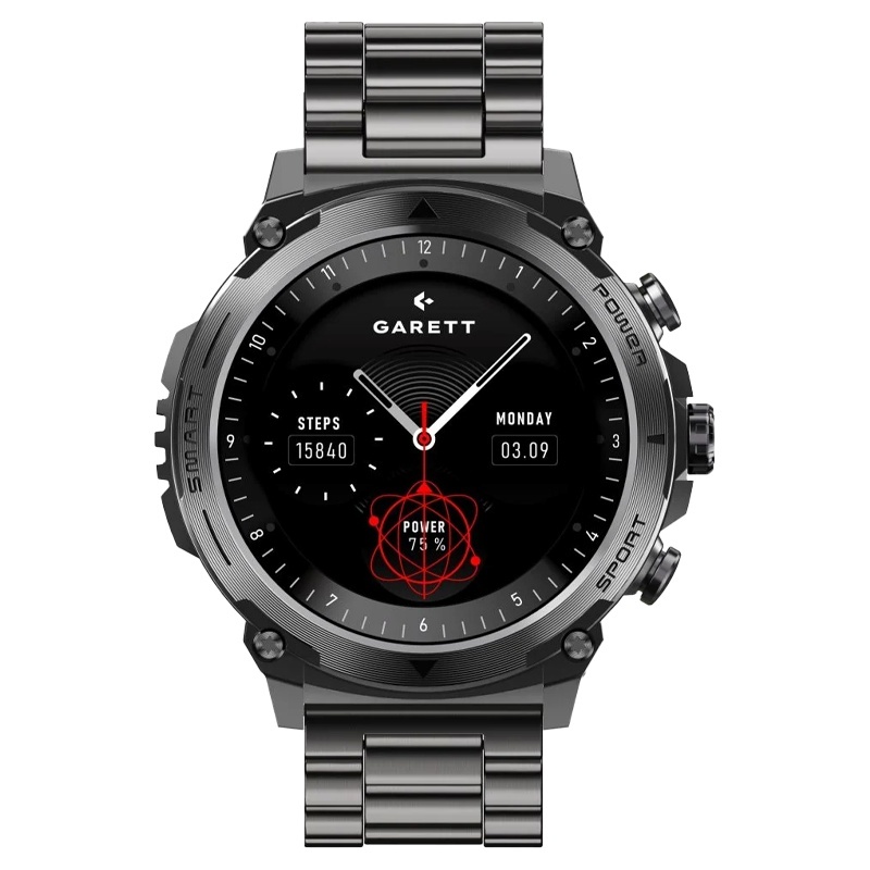 Garett Atom Smartwatch must steel