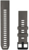 Garmin pulsikella rihmade komplekt QuickFit 22mm fenix 9 Pro, pebble grey/silver