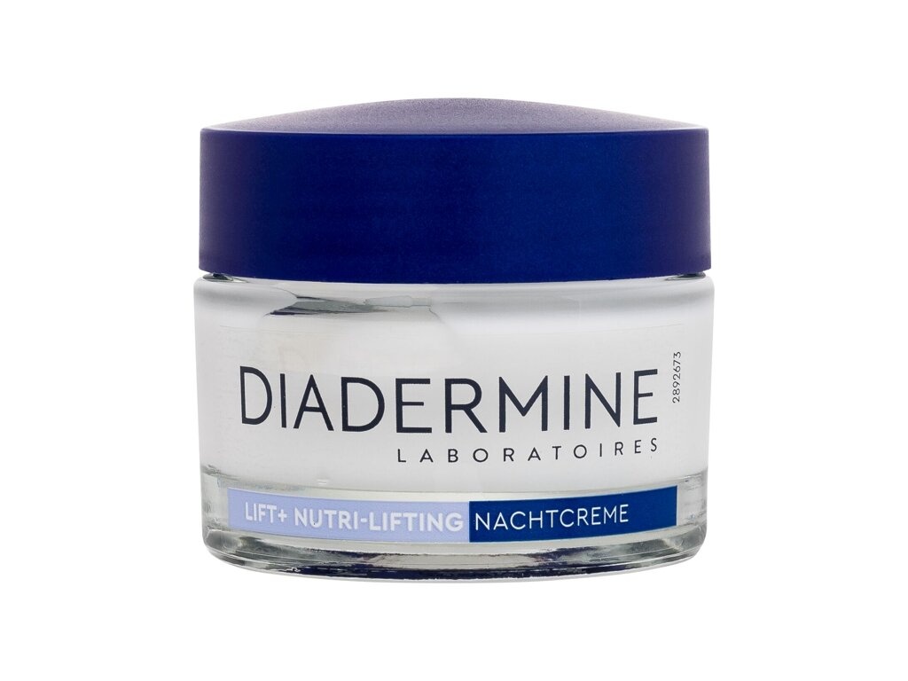 Diadermine näokreem Lift+ Nutri-Lifting Anti-Age Night Cream 50ml, naistele