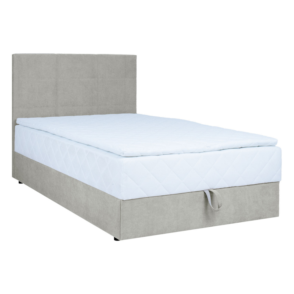 H4Y kontinentaalvoodi Levi, 120x200cm, tumebeež