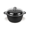 Maestro MR-4620C Pot with lid 20cm 2,1 l must
