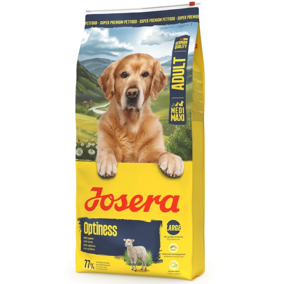 Josera kuivtoit koerale Adult Optiness Medium and Large Breeds, 12,5kg