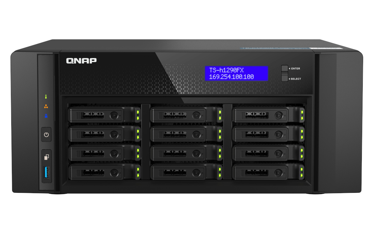 QNAP NAS TS-h1290FX-7302P-128G