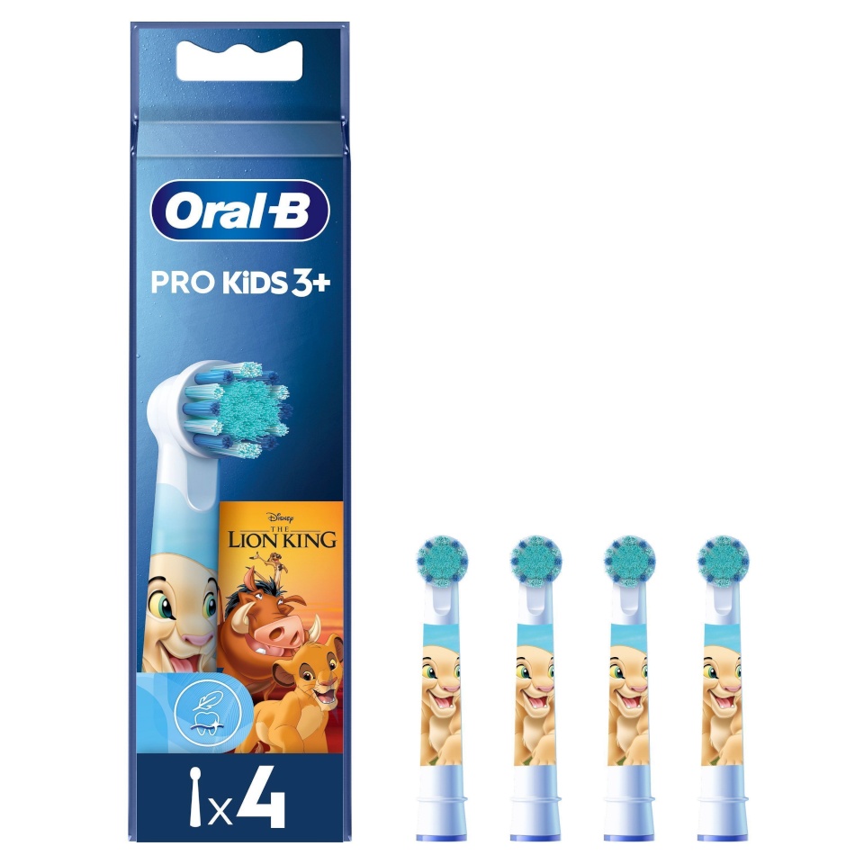 Braun Lisahari hambahari Oral-B Pro Kids Disney Lõvikuninga teemal, 4 tk
