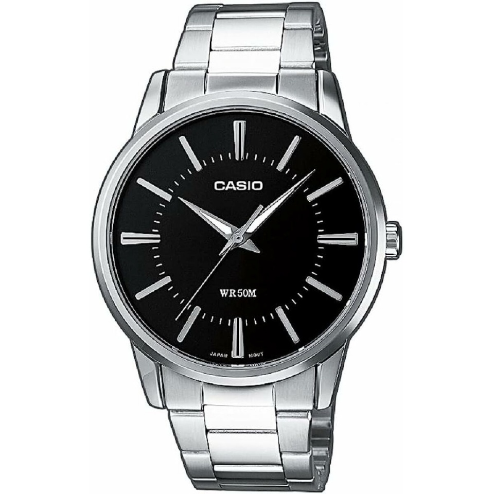 Casio meeste kell MTP1303PD1AVEG must Hõbedane