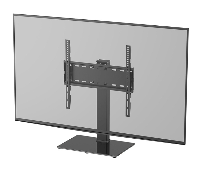 NeoMounts DS45-430BL14 TV Stand 1 screen - 32-55" - 0-40 kg - VESA 100x100-400x400 - height adjustment 11,6 cm - 70° swivel - must |