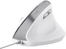 Trust Bayo II juhtmega vertikaalne hiir, valge