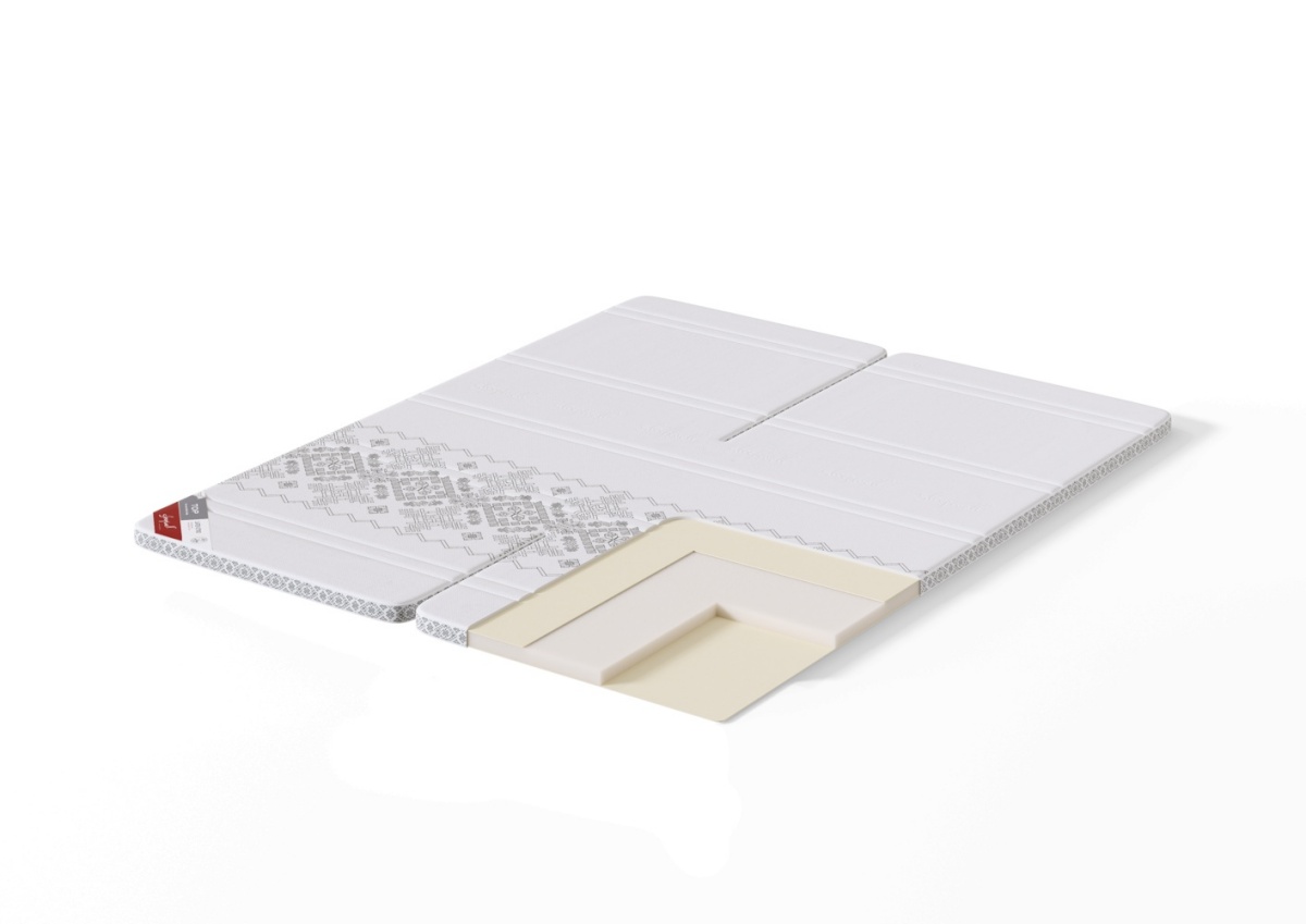 Sleepwell lõhikuga kattemadrats mootorvoodile TOP LATEX ETNO DUO, 180x200x4cm