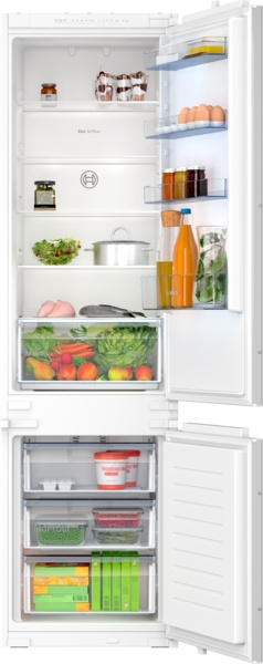 Bosch integreeritav külmik KIN96NSE0, Built-in, Combi, E, Fridge 215 L, Freezer 75 L