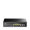 Cudy switch FS1006P network Fast Ethernet (10/100) Power over Ethernet (PoE) must
