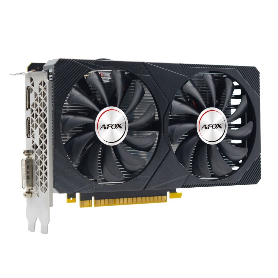 AFOX videokaart nVidia GeForce GTX 1650 SUPER 4GB GDDR6 DP DVI HDMI DualFan AF1650S-4096D6H3-V2