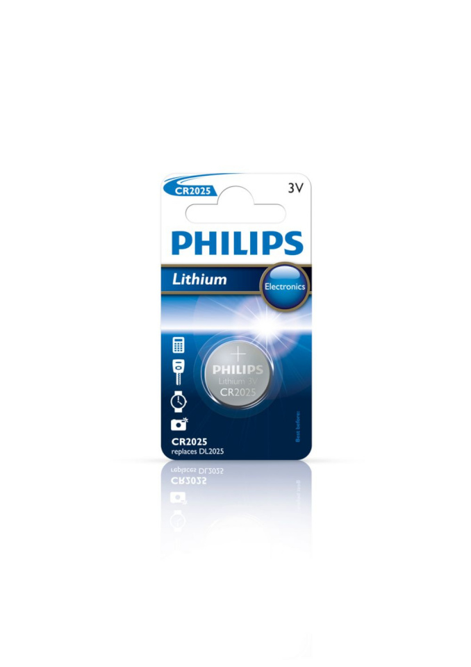 Philips patarei CR2025 3 V Lithium