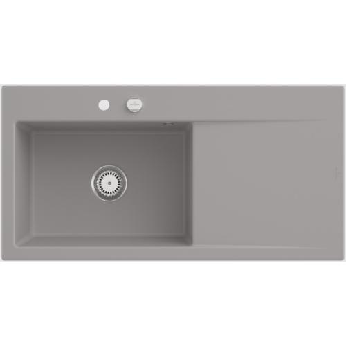Villeroy&Boch valamu 336202KD, Subway Style 60, 100cm,pealt paigaldatav, nupuga, keraamiline, Fossil