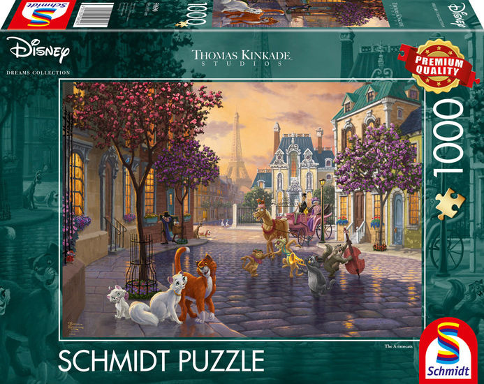 Schmidt Spiele pusle Disney, The Aristocats 1000-osaline 59690