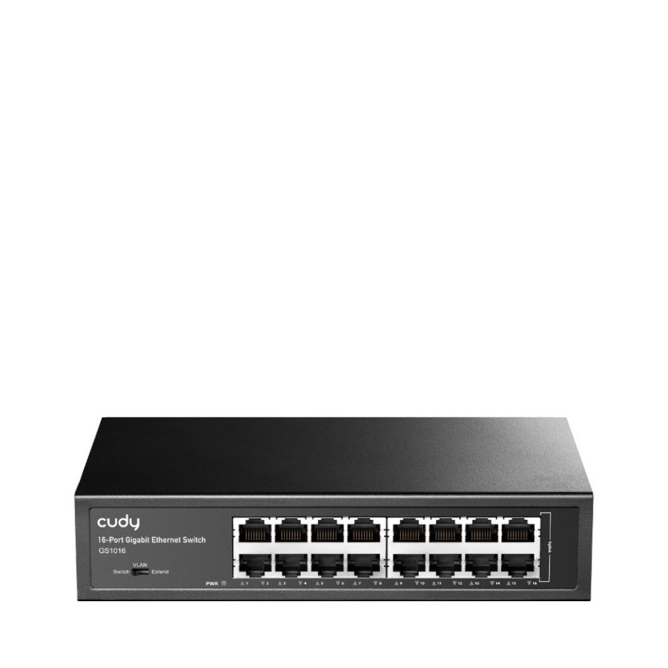 Cudy switch GS1016 network Gigabit Ethernet (10/100/1000) must
