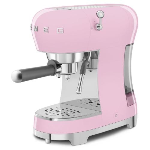 SMEG espressomasin ECF02PKEU 50`ndate stiil, pastellroosa
