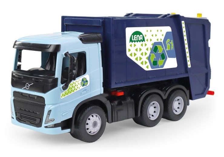 Lena LEN-04624 mänguauto Worxx Garbage Tuck Volvo FMX open box