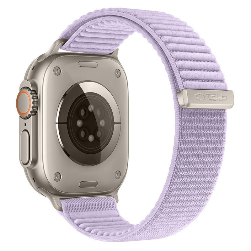 Tech-Protect kellarihm NylonLoop Apple Watch 40/41/42mm, lilla
