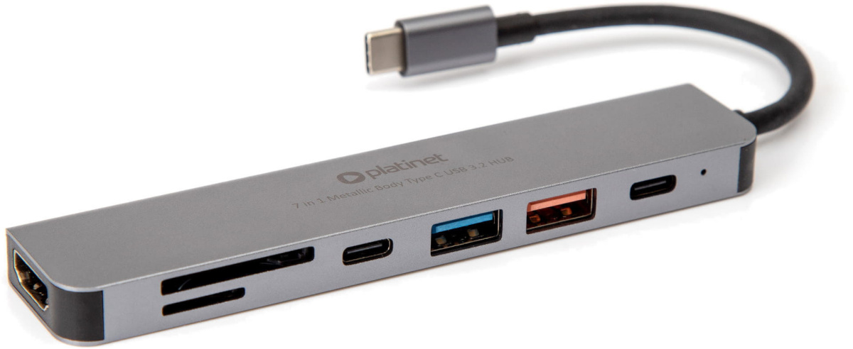 Platinet adapter Multimedia 7in1 (45985)
