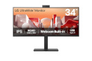 LG monitor 34" 34BA85QE-B Curved UWQHD HDMI DP USB 3440x1440
