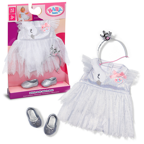 ZAPF nukuriided BABY Born Ballerina-Outfit 43cm