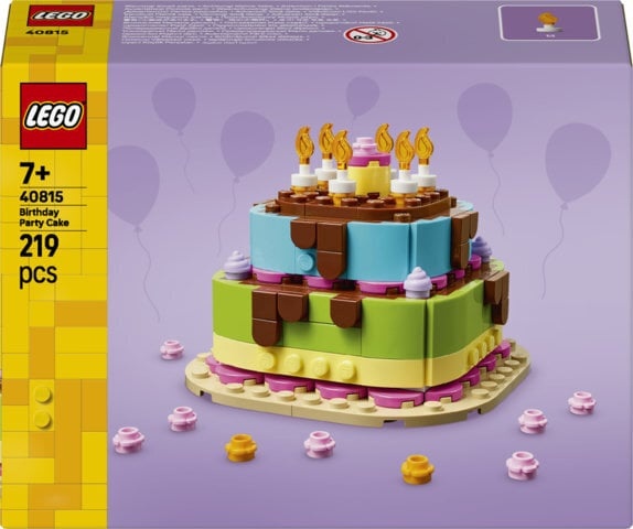 LEGO klotsid Aastaajad ja sündmused 40815 - Sünnipäevakook