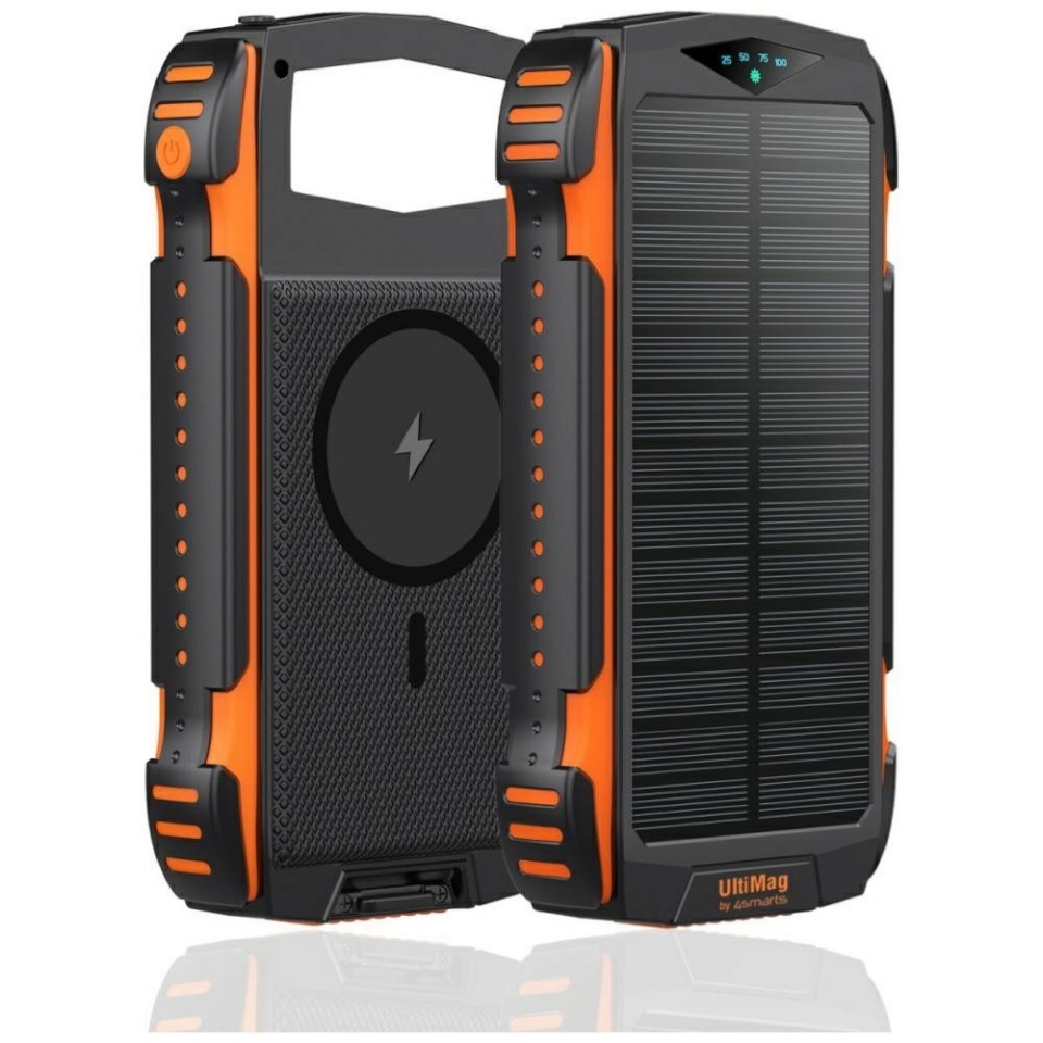4smarts akupank Powerbank Solar 20000 mAh TitanPack Rugged