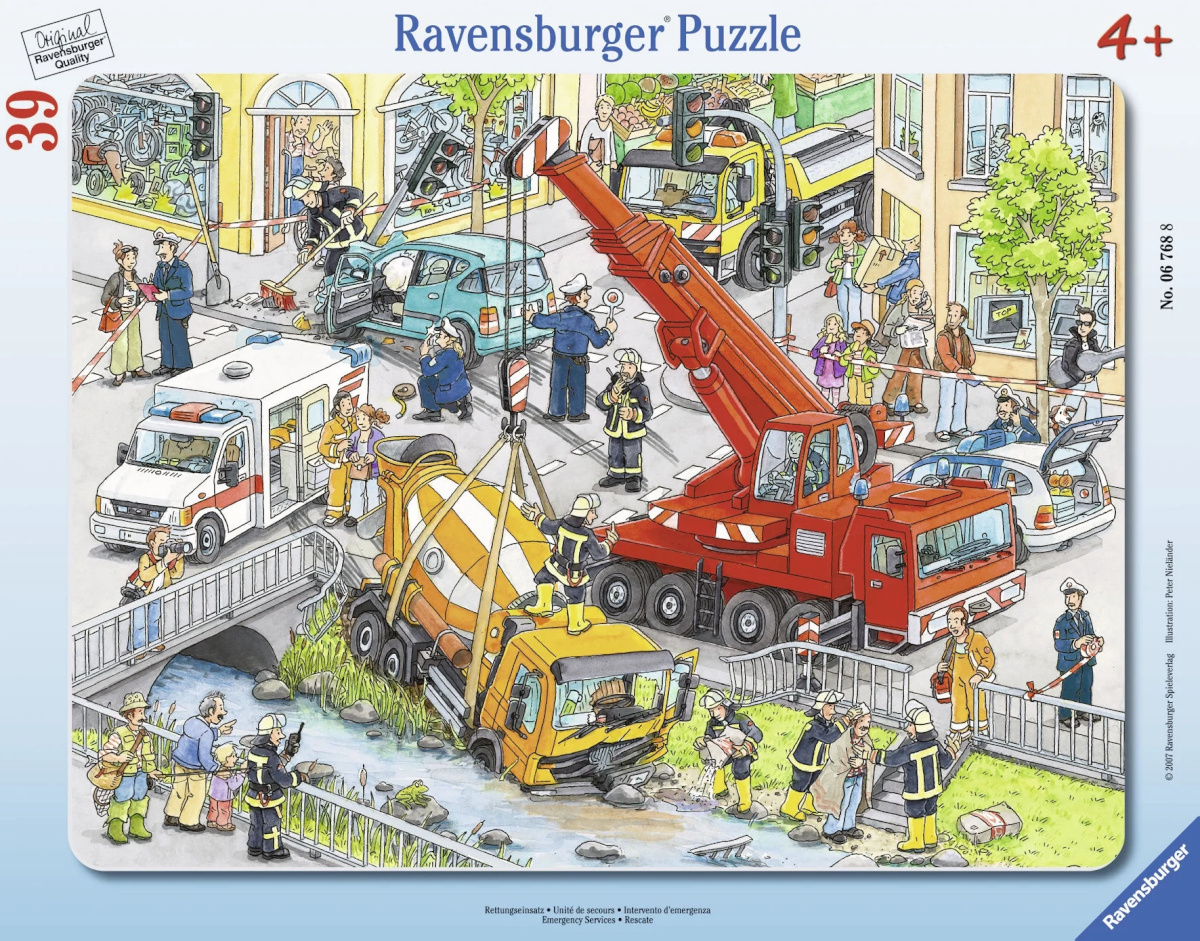 Ravensburger pusle Rescue Operation 39-osaline 067688